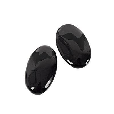 cabochons pierres polie obsidienne