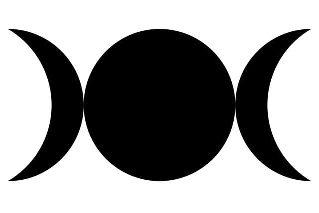 signification de la triple lune