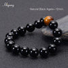 Pulsera de ojo de tigre natural cuentas de ojo de tigre azul