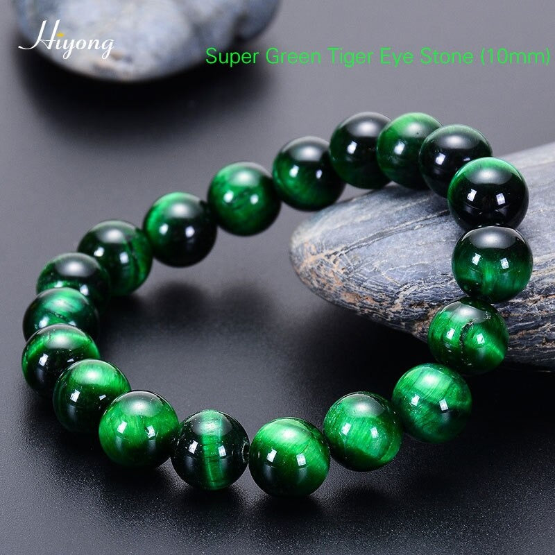 Bracelet perles œil de tigre - plusieurs modèles disponibles