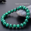 Pulsera de ojo de tigre natural cuentas de ojo de tigre azul