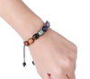 bracelet 7 chakras poignet