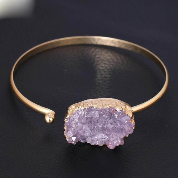 bracelet en améthyste