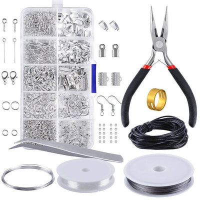 kit de fabrication de bijoux argent