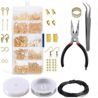 kit de fabrication de bijoux or