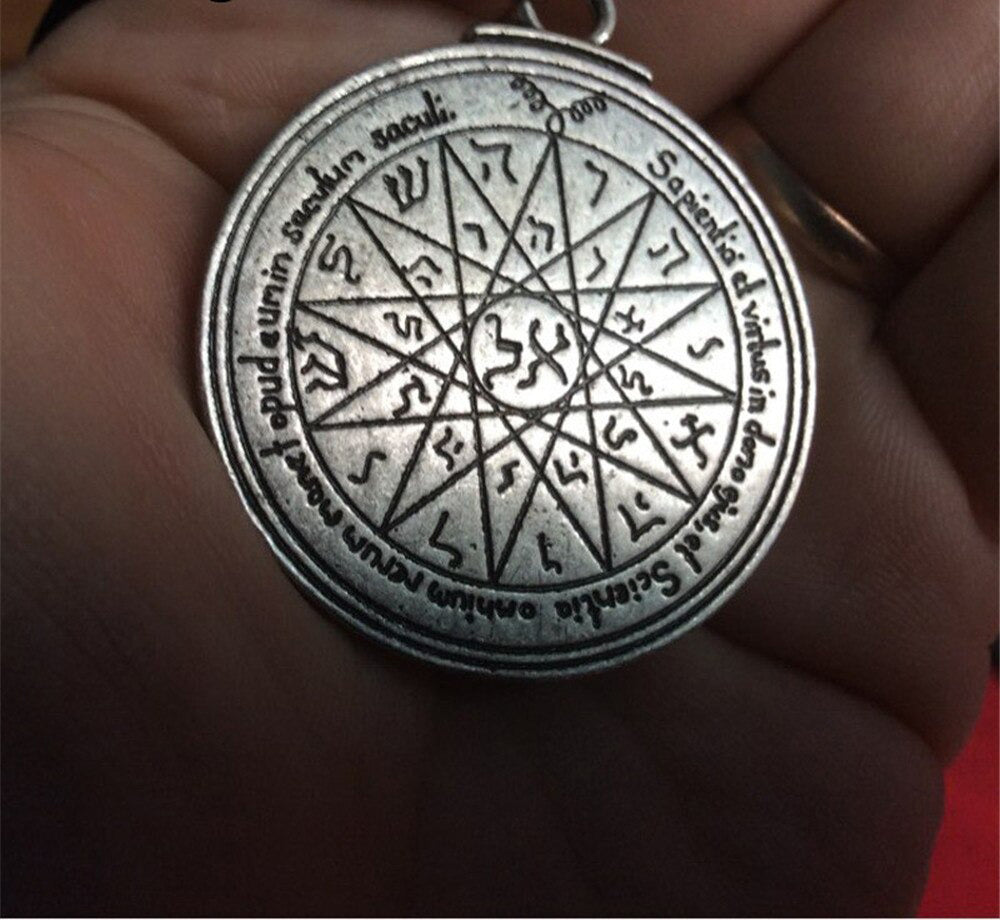 Talisman de sagesse clé de salomon quatrième Pentacle de mercure - 2 Modèles disponibles