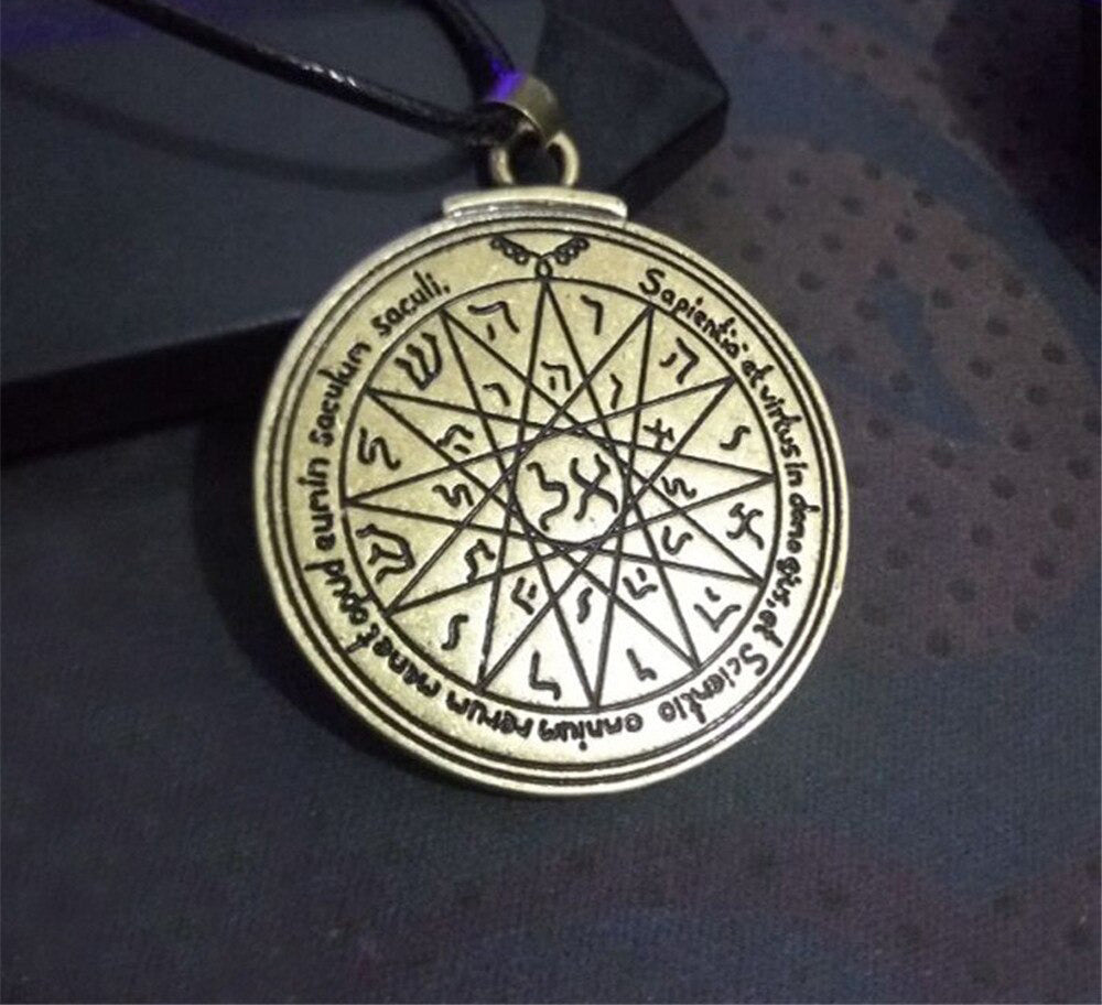 Talisman de sagesse clé de salomon quatrième Pentacle de mercure - 2 Modèles disponibles
