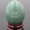 oeuf en pierre aventurine verte