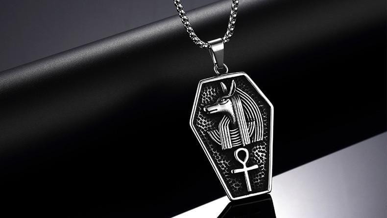 pendentif anubis clef de ankh