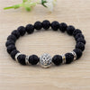 Perles de pierre naturelle Agat Bracelet Lion
