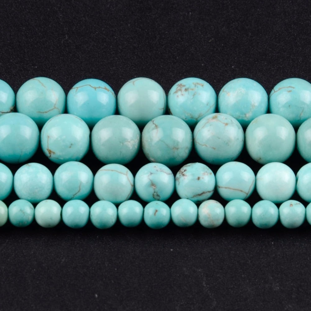 Minéraux naturels 7 Chakra pierres de guérison améthystes Lapis Lazuli Turquoises perles rondes pour bijoux