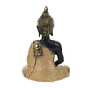 Escultura de estatuilla de Buda tailandés, estatua de Buda sentado, decoración de interiores de oficina en casa, adorno de estatua, 15 cm, adornos de Feng Shui, manualidades