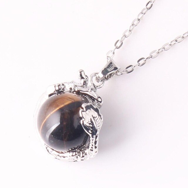 bijoux femmes vraie améthyste Roses Quartz pierre naturelle 3D Dragon & Serpent