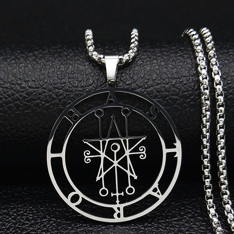 Pendentif Pentacle de protection avec sa chaîne