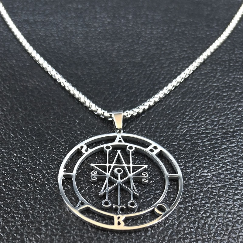 Pendentif Pentacle de protection avec sa chaîne
