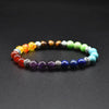 Bracelet en perles  pierres 7 chakras