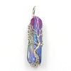 7 Chakra pierre naturelle arbre de vie pendentif