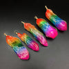 7 Chakra pierre naturelle arbre de vie pendentif