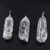 7 Chakra pierre naturelle arbre de vie pendentif