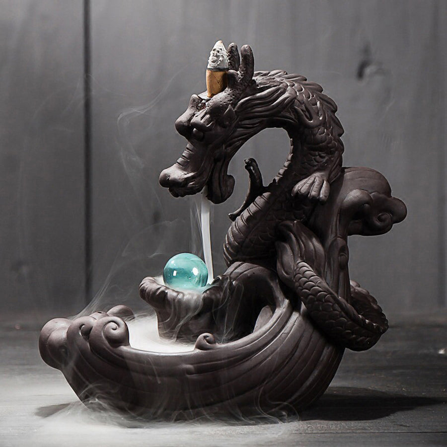 Fontaine d'encens backflow Dragon