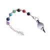 7 perles Chakra pierre naturelle radiesthésie pendule Reiki guérison