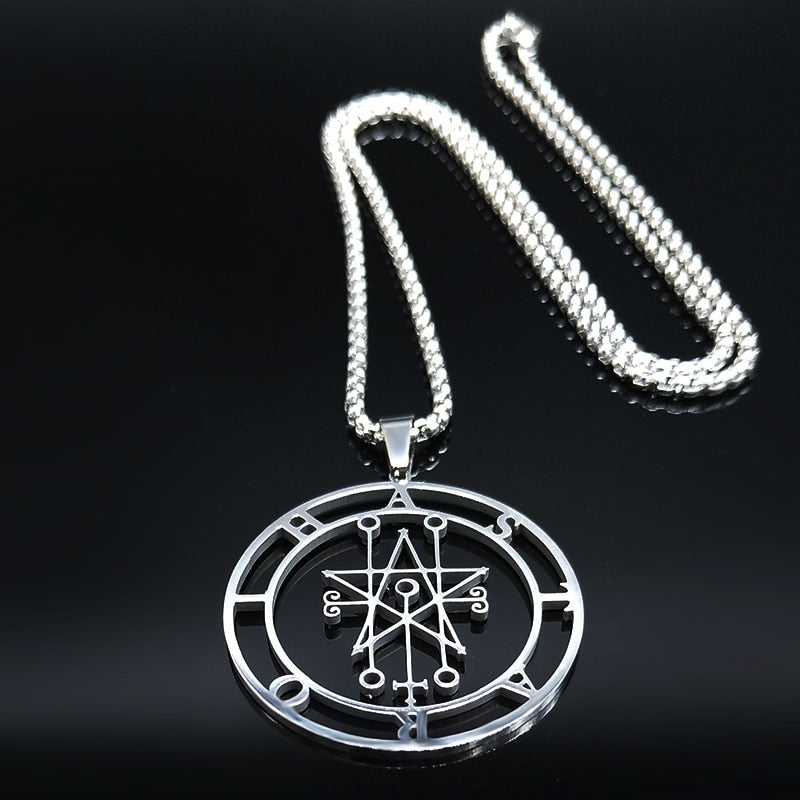 Pendentif Pentacle de protection avec sa chaîne