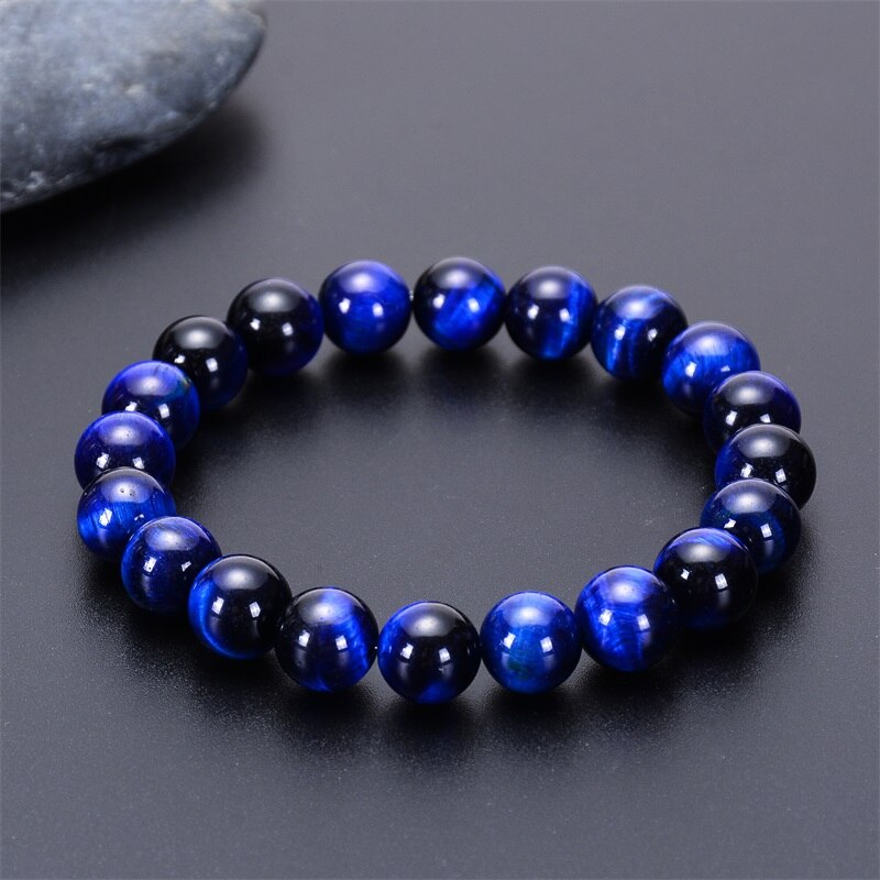 Bracelet perles œil de tigre - plusieurs modèles disponibles