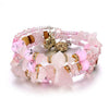 Bracelet Ethnique, breloques, perles et pierres brutes naturelles - 12 modèles différents