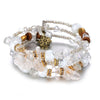 Bracelet Ethnique, breloques, perles et pierres brutes naturelles - 12 modèles différents