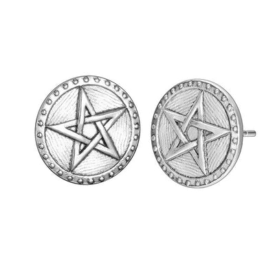 Vintage nordique Viking Pentacle pentagramme pendentif collier Protection étoile amulette