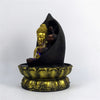 Statue de bouddha à Base de Lotus, Figurines de fontaine en résine