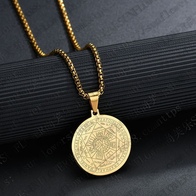 Collier avec pendentif de Protection, le septième Pentacle de Mars - 7 Modèles disponibles