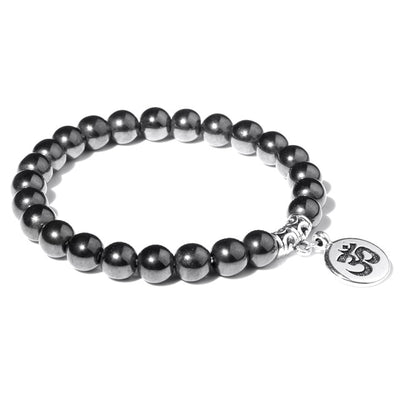Chakra natural fluorita perla pulsera en Chakra joyas de sanación