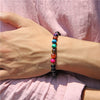 Bracelet de Yoga 7 perles d'équilibre, 7 chakras, bijou de Yoga, prière Reiki