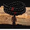 Pulsera 108 cuentas 8mm natural madera de sándalo budista