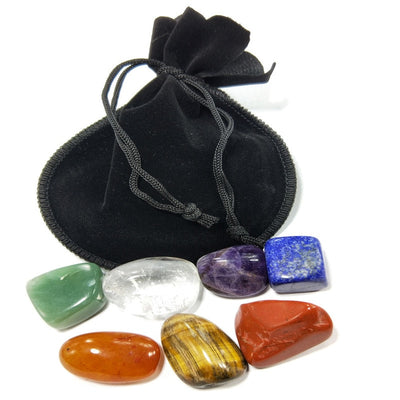 Reiki-pierre naturelle de 7 Chakras ensemble de bijoux irrégulier de Yoga