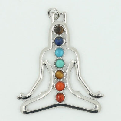 Chakras en pierre naturelle ailes d'ange pour cho ku rei amulette de santé