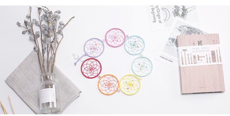 Décoration 7 Chakras - Chakra Muladhar - attrape rêves - 2 Modèles disponibles