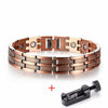 Bracelet de soulagement de la douleur Vintage cuivre pur, magnétique
