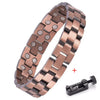 Bracelet de soulagement de la douleur Vintage cuivre pur, magnétique