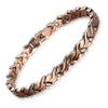 Bracelet de soulagement de la douleur Vintage cuivre pur, magnétique