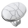 Anillo de piedra ajustable - 10 modelos disponibles