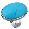 Anillo de piedra ajustable - 10 modelos disponibles