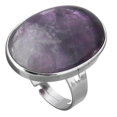 Anillo de piedra ajustable - 10 modelos disponibles