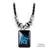 Angyape pendentif collier galaxie Constellation Design 12 signe du zodiaque Horoscope astrologie