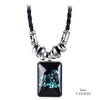 Angyape pendentif collier galaxie Constellation Design 12 signe du zodiaque Horoscope astrologie