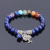 Bracelet en perles Lapis-Lazuli 7 Chakras