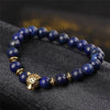 Pierre tête de léopard Bracelet perlé nouvelle mode pierre naturelle oeil de tigre