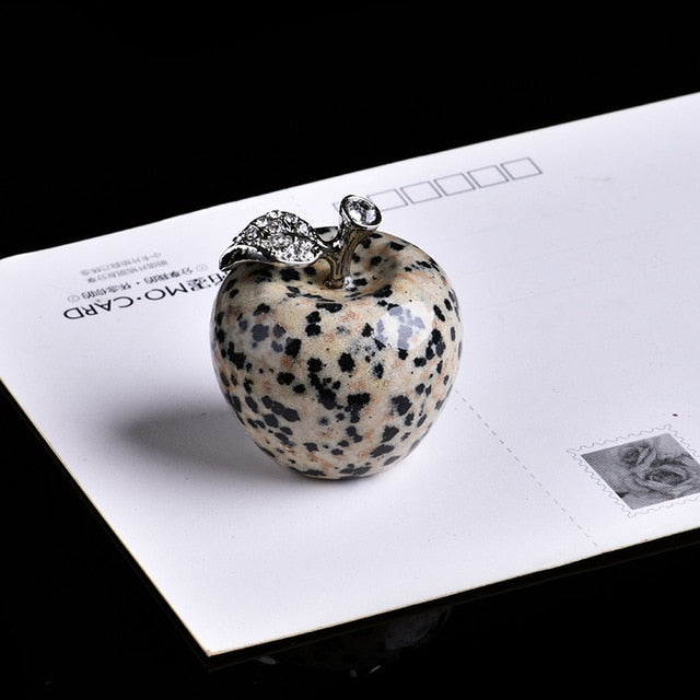 Pierre naturelle quartz rose décoration pomme cristal quartz bijou naturel