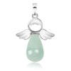 Ange Ailes Pendentif En Pierre Naturelle pour Collier